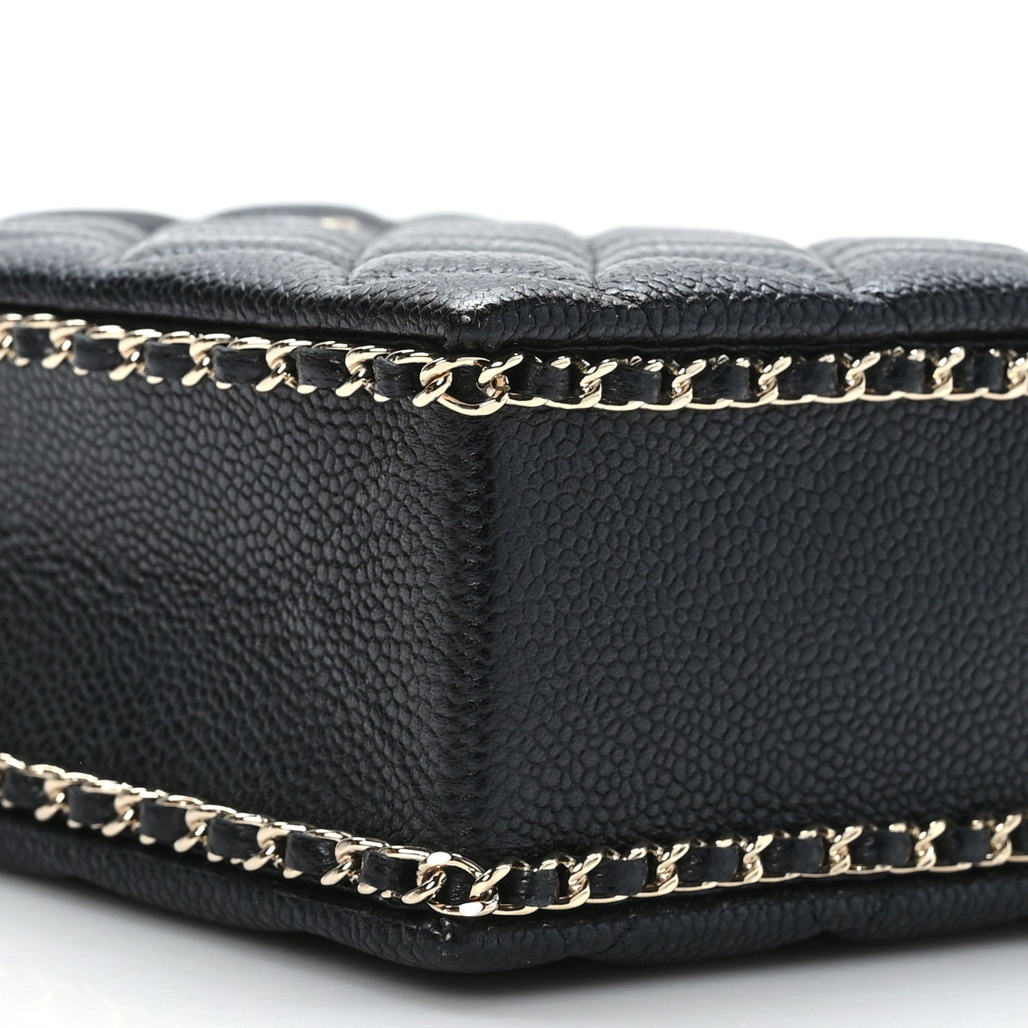 Chanel Caviar Quilted Evening Box Bag Black 7 of 8