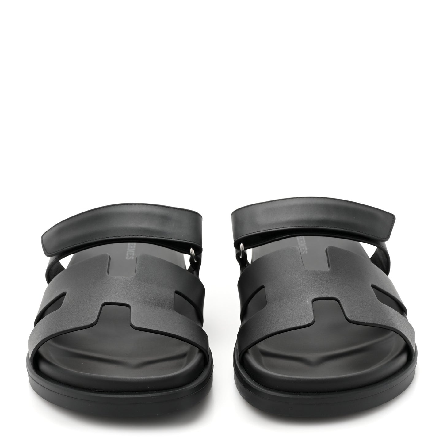 Calfskin Womens Chypre Sandals 38 Black