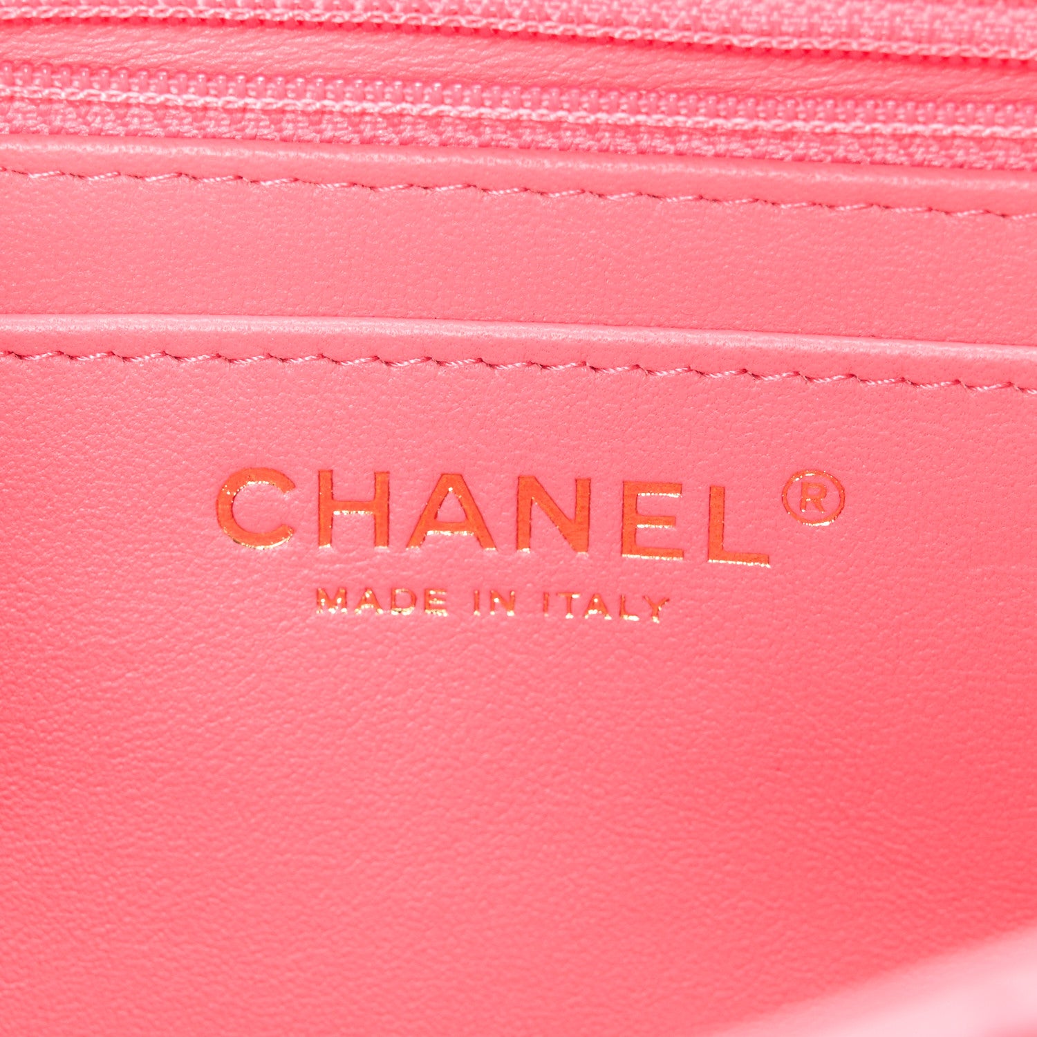 Chanel Lambskin Quilted Mini Rectangular Flap Pink 6 of 13