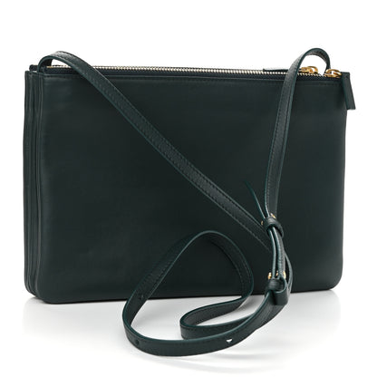 Celine Lambskin Large Trio Crossbody Bag Amazone 3 of 11