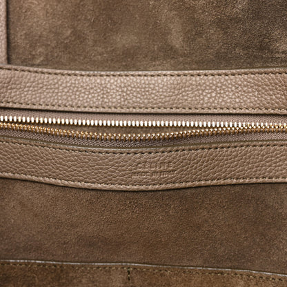 Celine Soft Grained Calfskin Small Belt Cabas Phantom Taupe 5 of 8