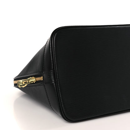 Louis Vuitton Epi Alma PM Black 7 of 9