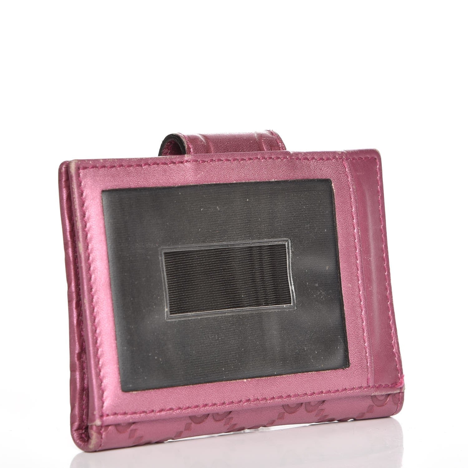 Gucci Metallic Soft Guccissima Heart Travel Wallet Fresia Rose 3 of 11