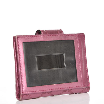 Gucci Metallic Soft Guccissima Heart Travel Wallet Fresia Rose 3 of 11