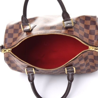 Louis Vuitton Damier Ebene Speedy Bandouliere 30 5 of 8