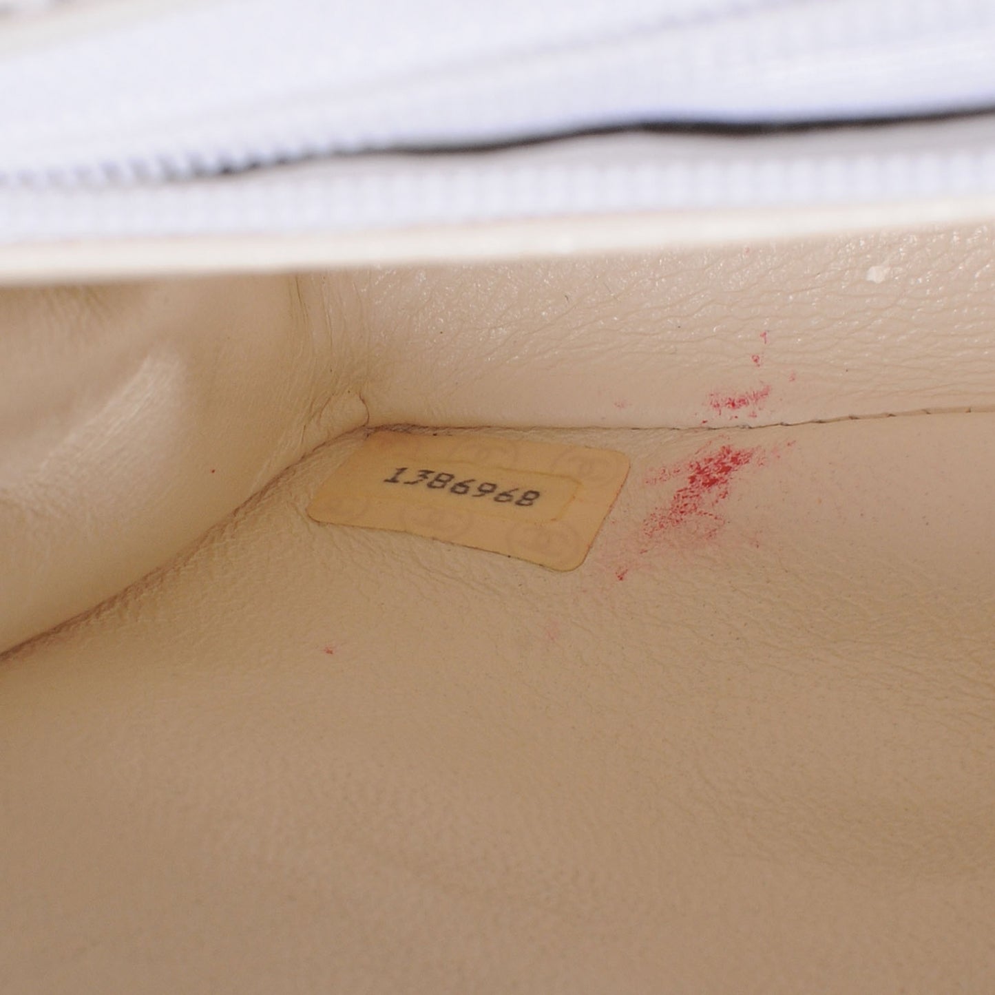 Lambskin Mini Flap White