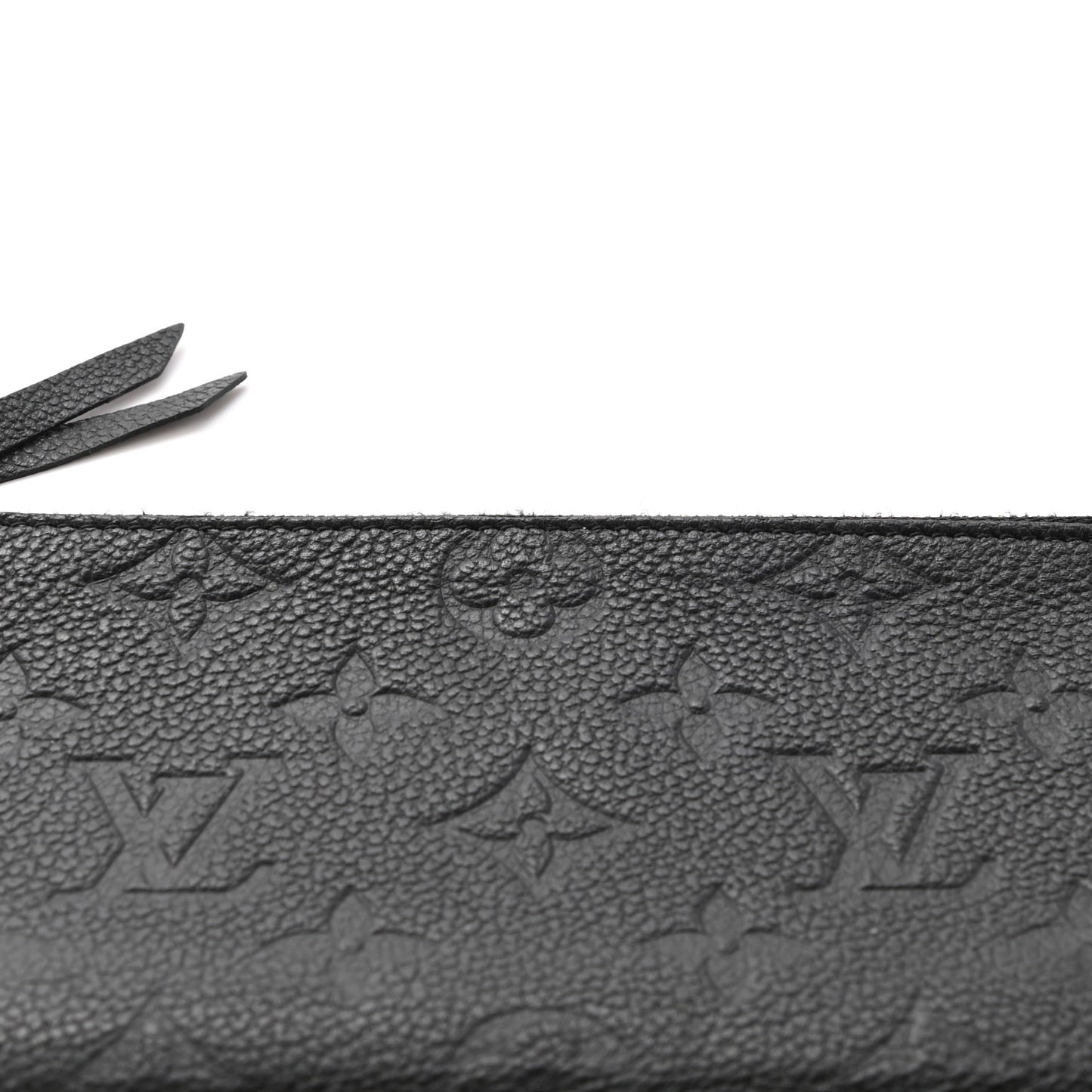Empreinte Felicie Chain Wallet Zippered Insert Black