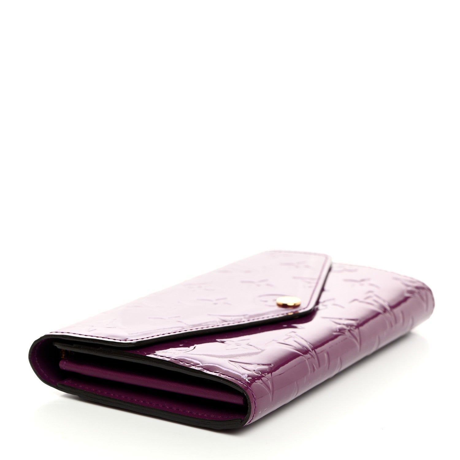 Louis Vuitton Vernis Sarah Wallet NM Amethyste 4 of 6