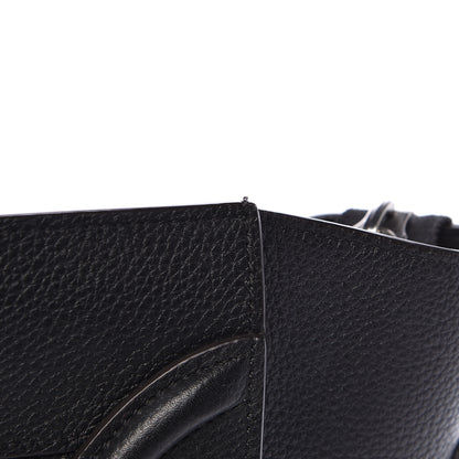 Celine Drummed Calfskin Mini Luggage Black 13 of 17