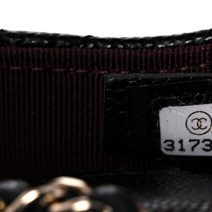 Chanel Caviar Quilted Mini Chain Belt Bag Black 8 of 12