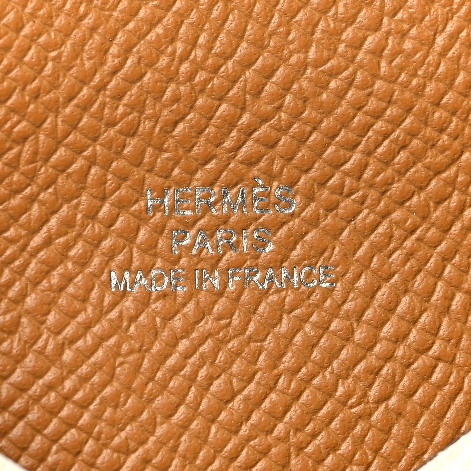 Hermes Epsom Calvi Card Case Craie Sesame 8 of 11