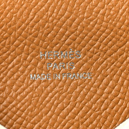 Hermes Epsom Calvi Card Case Craie Sesame 8 of 11