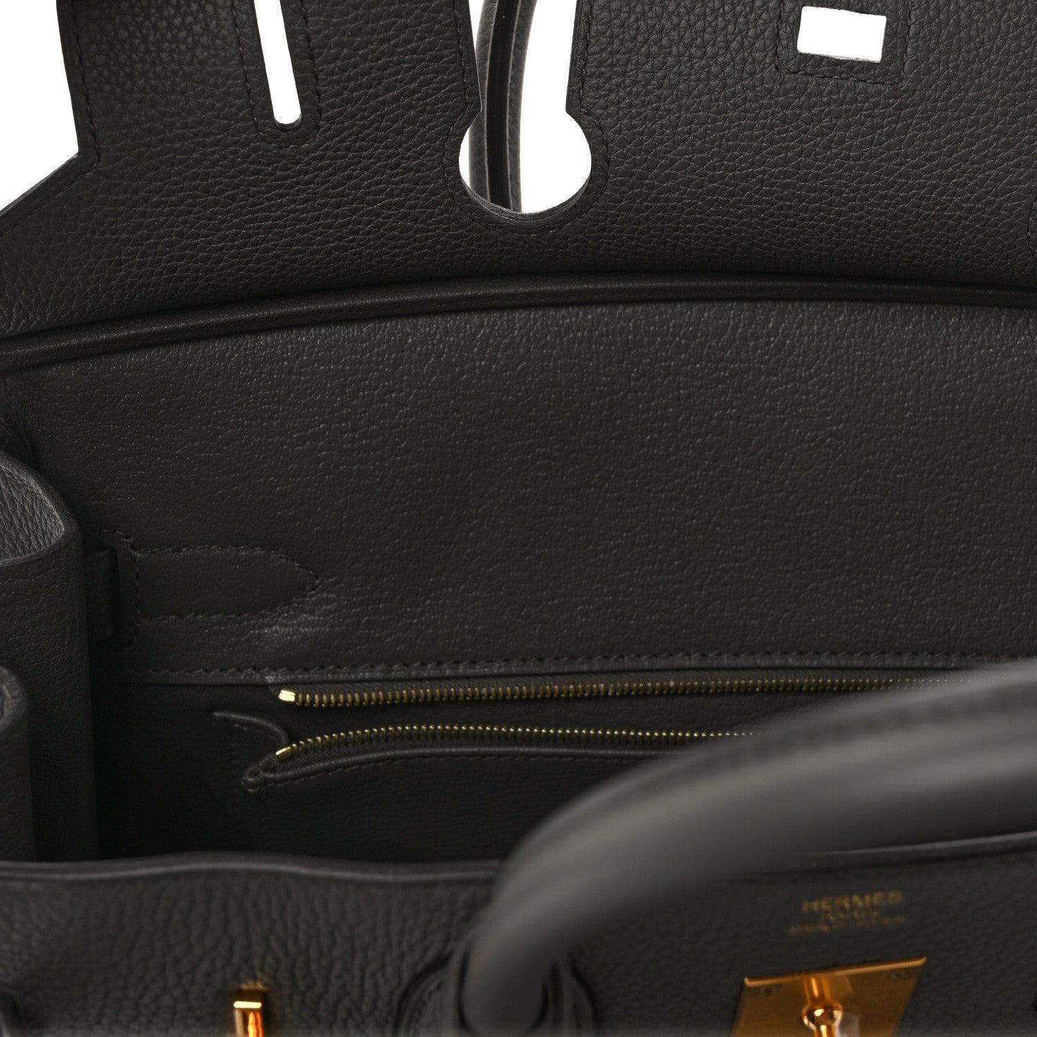 Hermes Togo Birkin 30 Etain 11 of 12