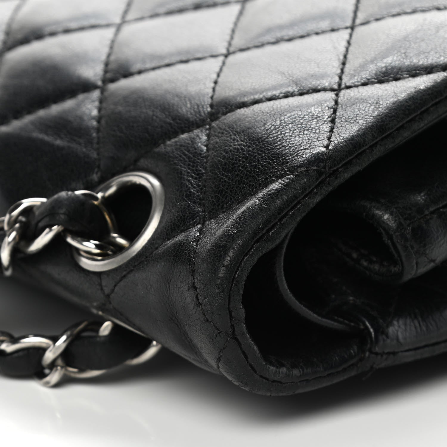 Chanel Lambskin Quilted Medium Hybrid Reissue Flap Black 12 of 13