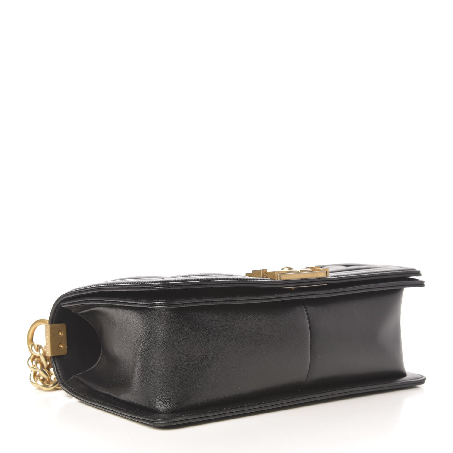 Chanel Lambskin Quilted Medium Boy Flap Black 3 of 9
