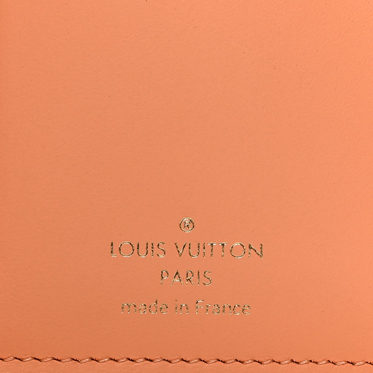 Taurillon Capucines Compact Maxi Wallet Apricot Orange