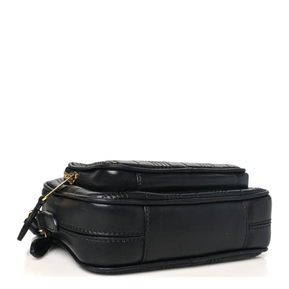 Burberry Calfskin Quilted Mini Lola Camera Bag Black 4 of 9