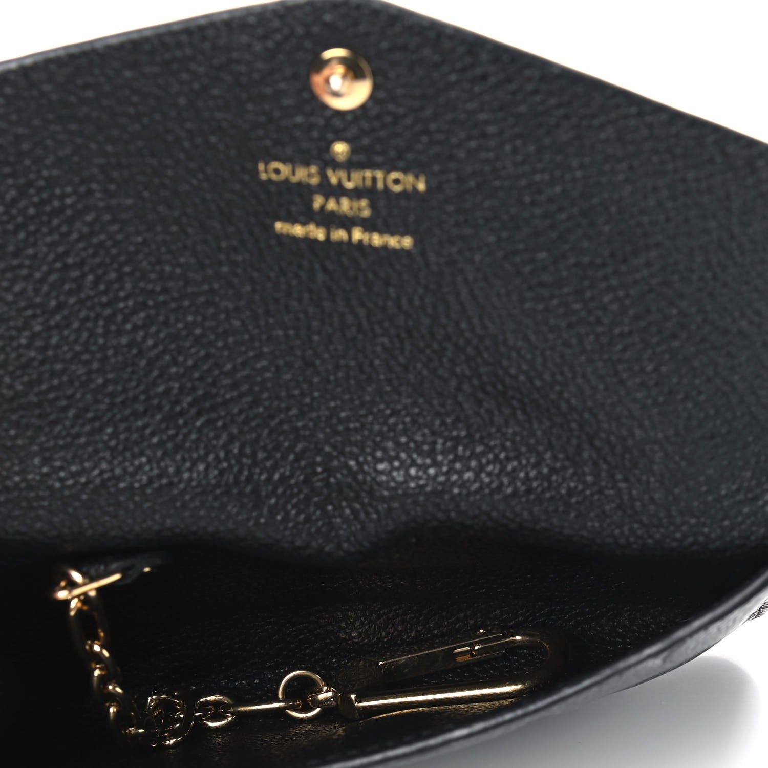 Louis Vuitton Empreinte Key Pouch Black 4 of 9