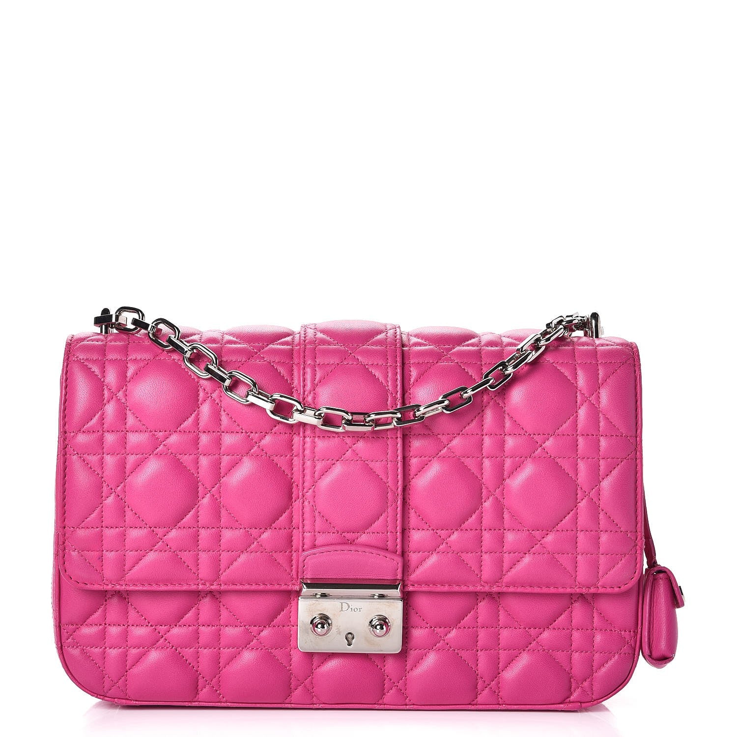 Christian Dior Lambskin Cannage Medium Miss Dior Flap Sorbet 1 of 9