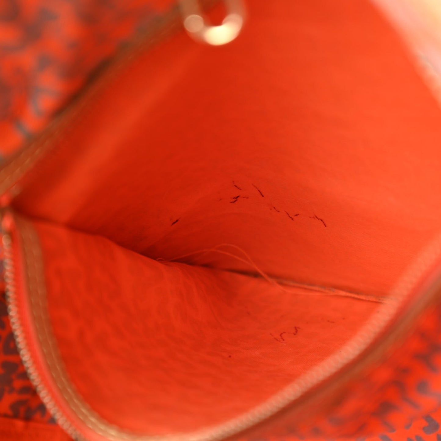 Monogram Graffiti Neverfull GM Orange