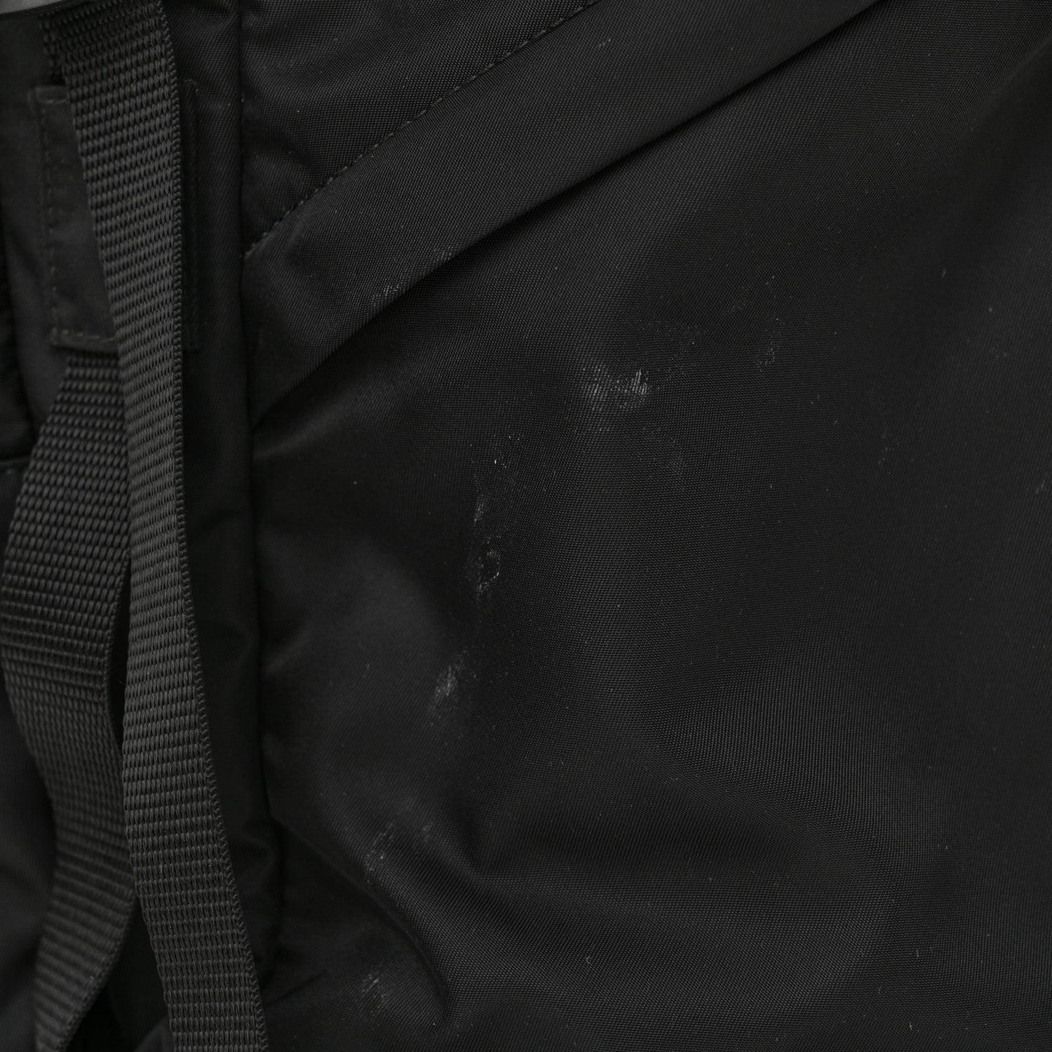 Prada Re-Nylon Saffiano Logo Double Buckle Backpack Black 12 of 12