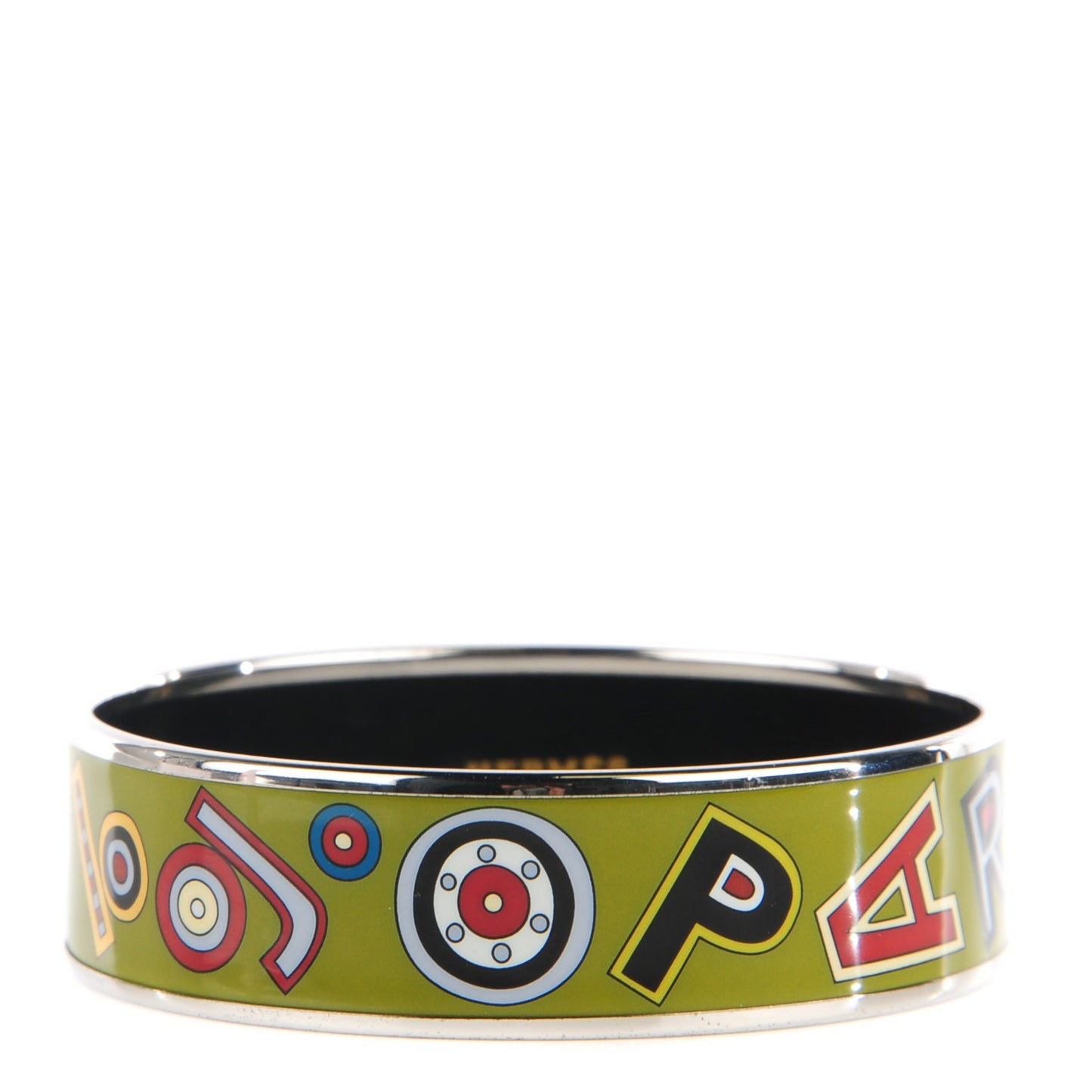 Enamel Printed Tohu Bohu Wide Bracelet 70