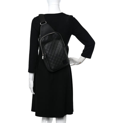 Louis Vuitton Damier Infini Avenue Sling Bag NM Onyx 2 of 11