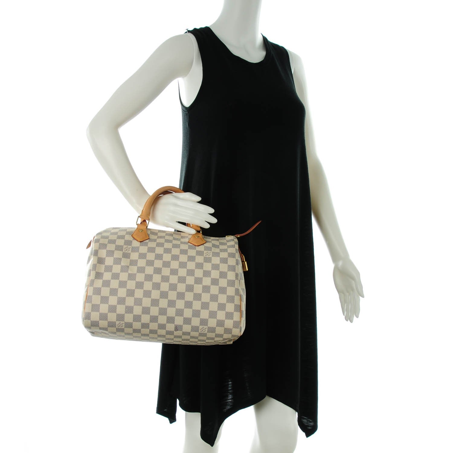 Louis Vuitton Damier Azur Speedy 30 2 of 8