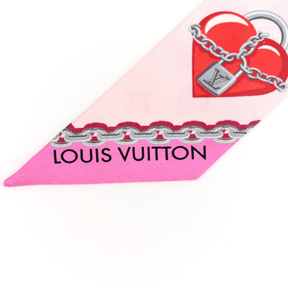 Louis Vuitton Silk Lucky Monogram BB Bandeau Rose Pop 2 of 4