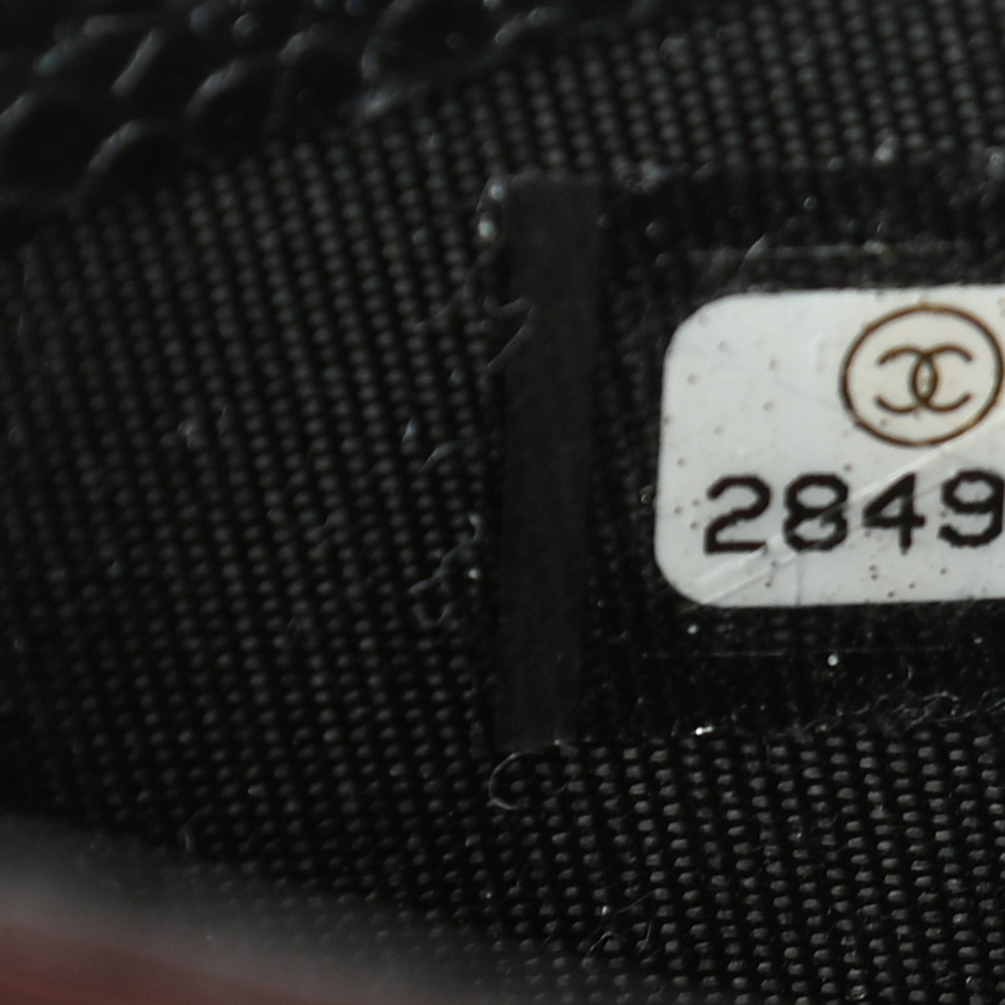 Caviar Quilted Card Holder Black