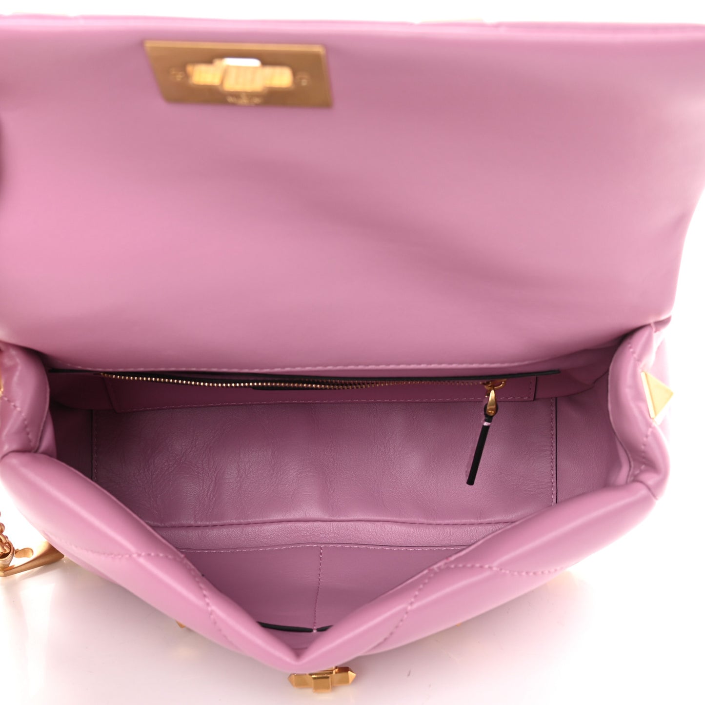 Nappa Large Roman Stud Shoulder Bag Giacinto
