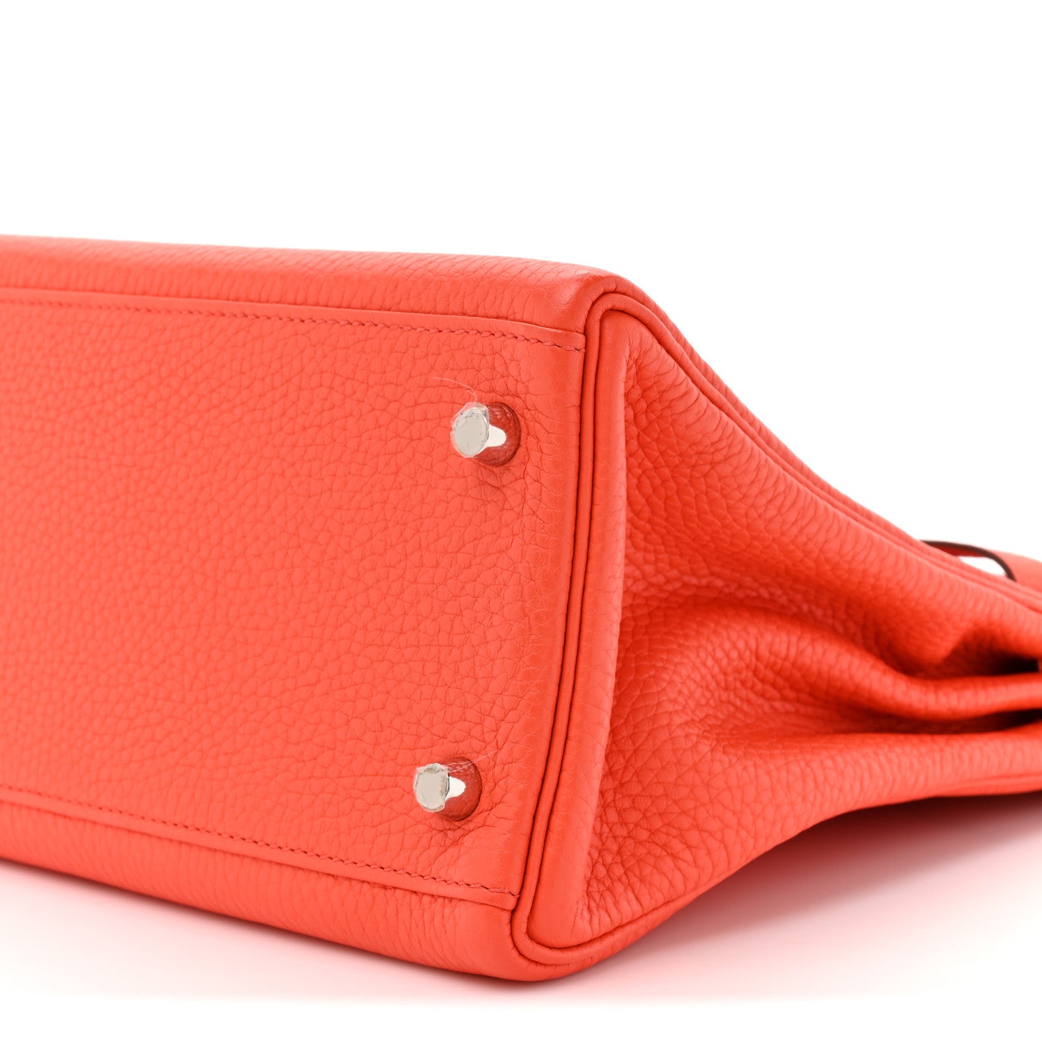 Hermes Taurillon Clemence Kelly Retourne 32 Capucine 9 of 10