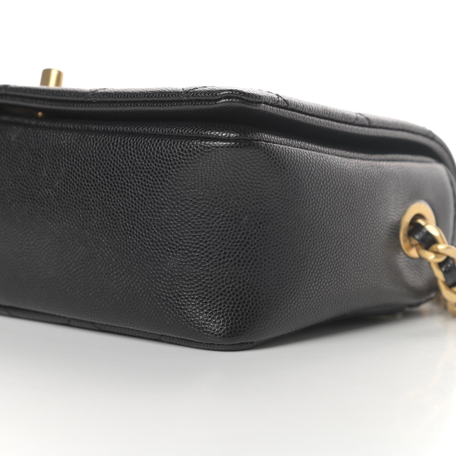 Chanel Caviar Quilted Small Fashion Therapy Flap Bag Black 10 of 11
