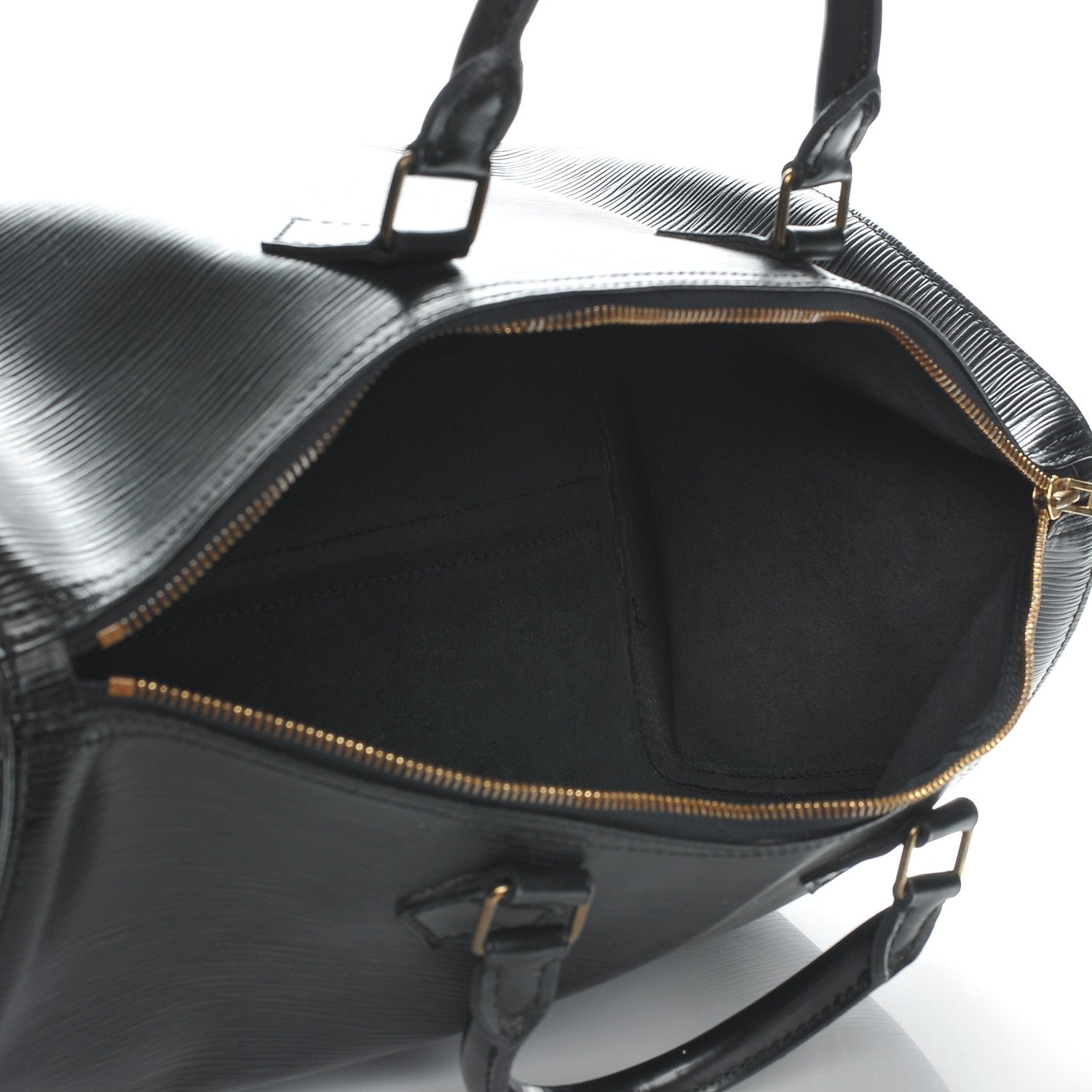 Louis Vuitton Epi Speedy 35 Black 5 of 7