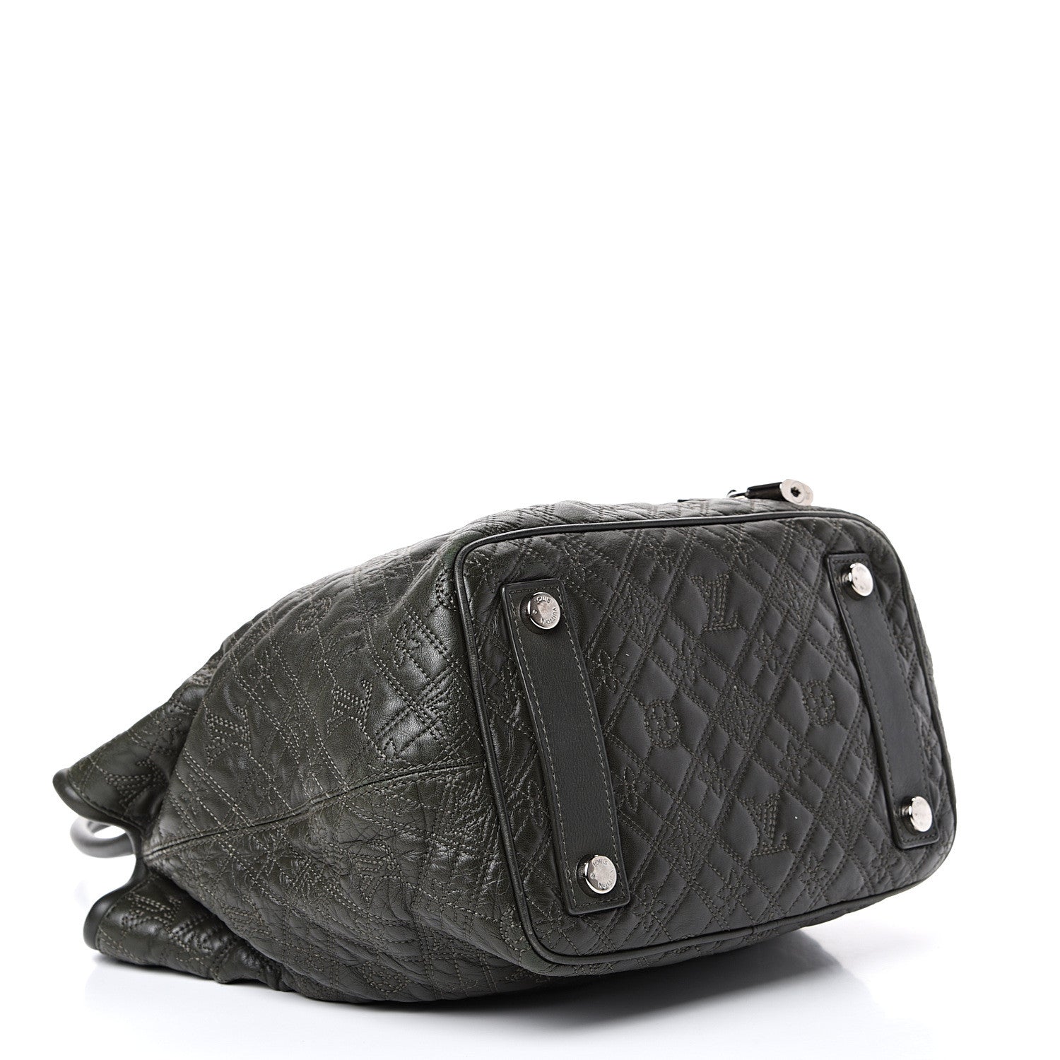 Louis Vuitton Monogram Lambskin Antheia Lilia PM Vert Bronze 3 of 11