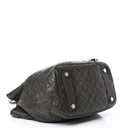 Louis Vuitton Monogram Lambskin Antheia Lilia PM Vert Bronze 3 of 11
