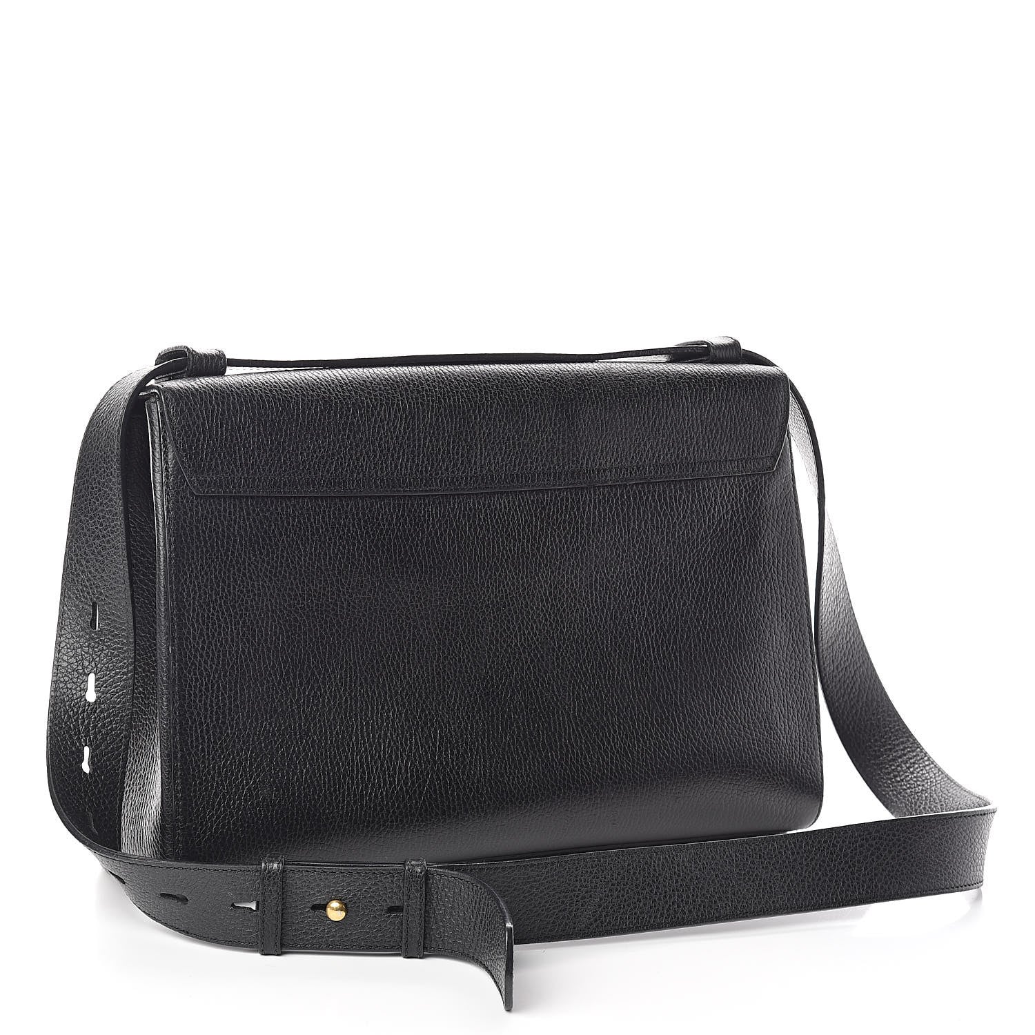 Gucci Calfskin GG Marmont Messenger Bag Black 3 of 17
