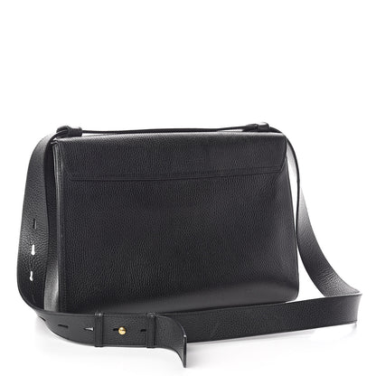 Gucci Calfskin GG Marmont Messenger Bag Black 3 of 17