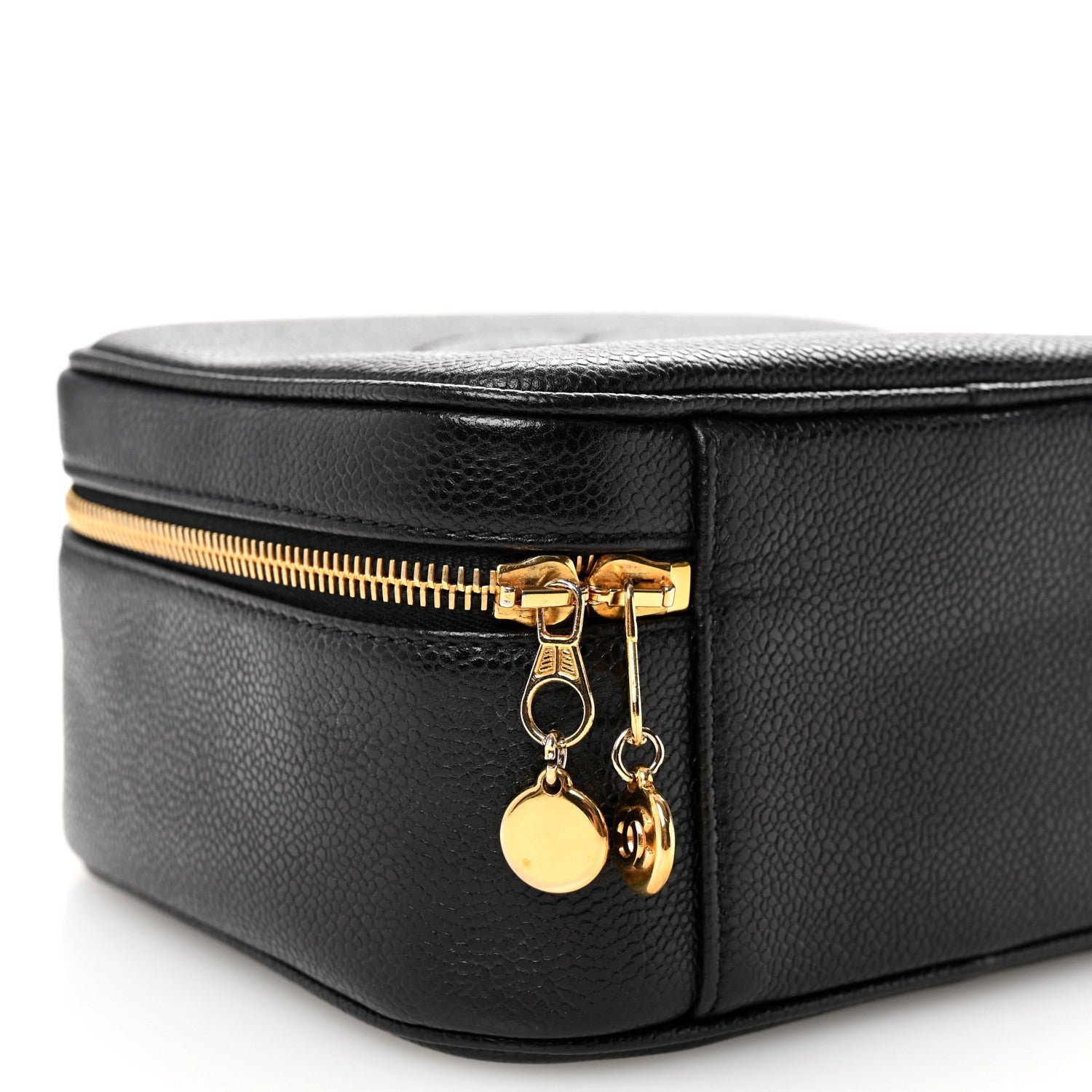 Chanel Caviar Timeless CC Vanity Case Black 10 of 12