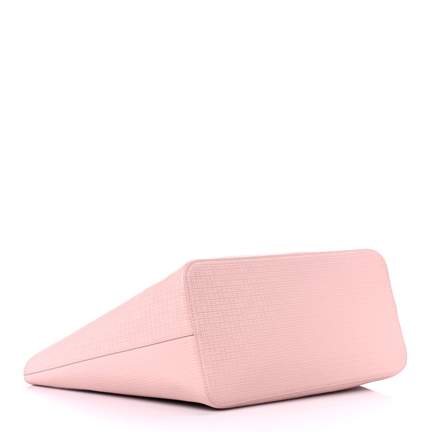 Givenchy Calfskin Logo Embossed Wing Shopper Tote Blush Pink 5 of 14