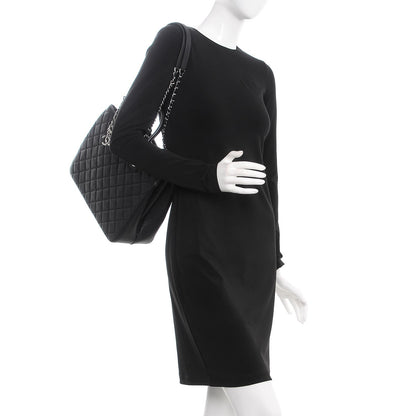 Chanel Caviar Quilted Urban Companion Top Handle Shopping Tote Black 2 of 9