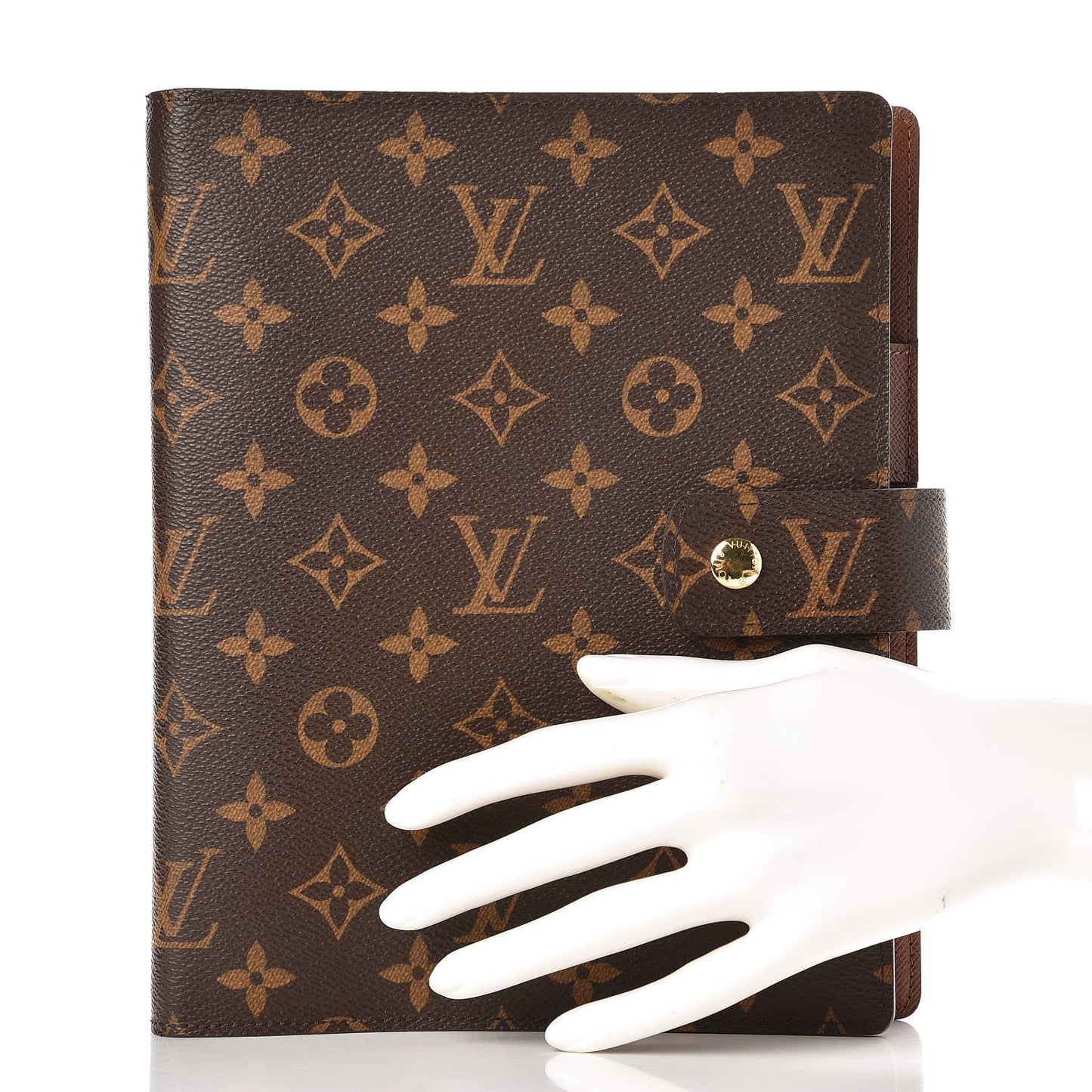 Monogram Large Ring Agenda Cover