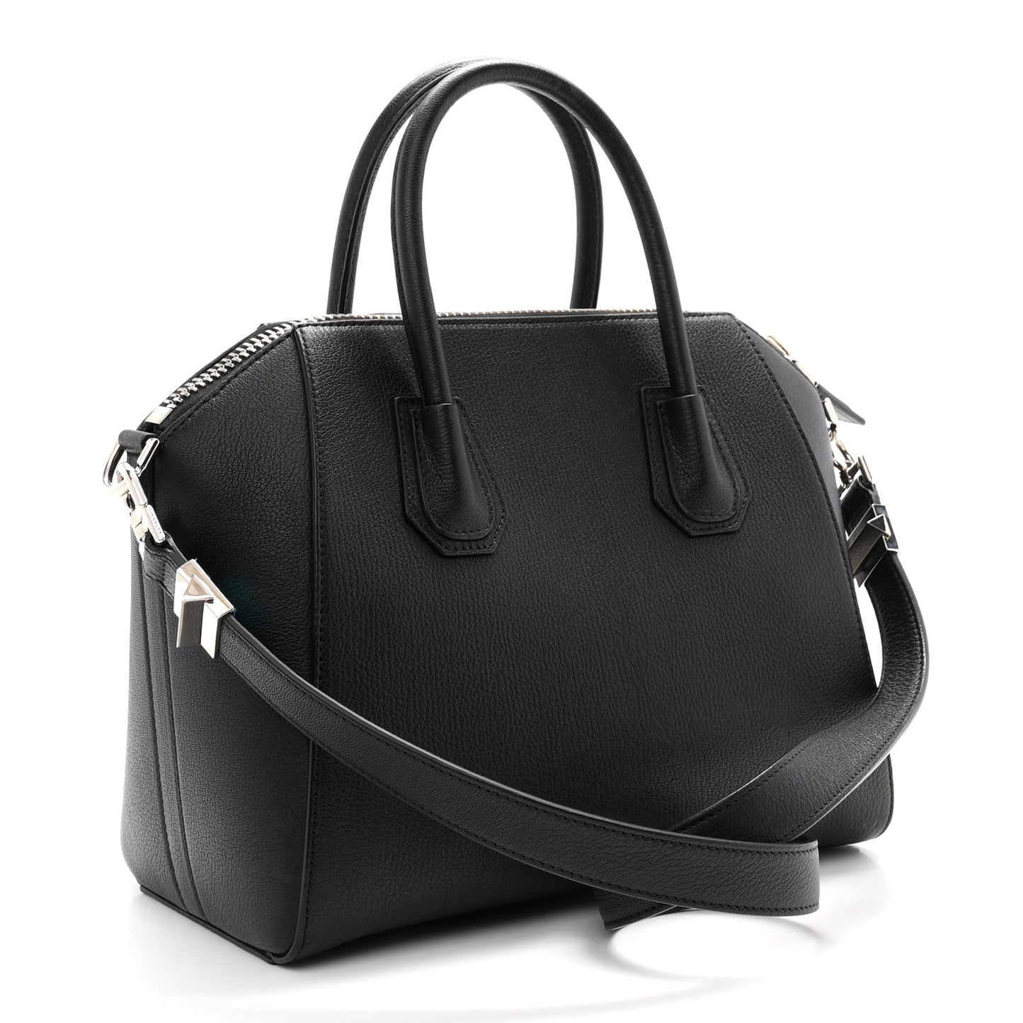 Sugar Goatskin Small Antigona Black