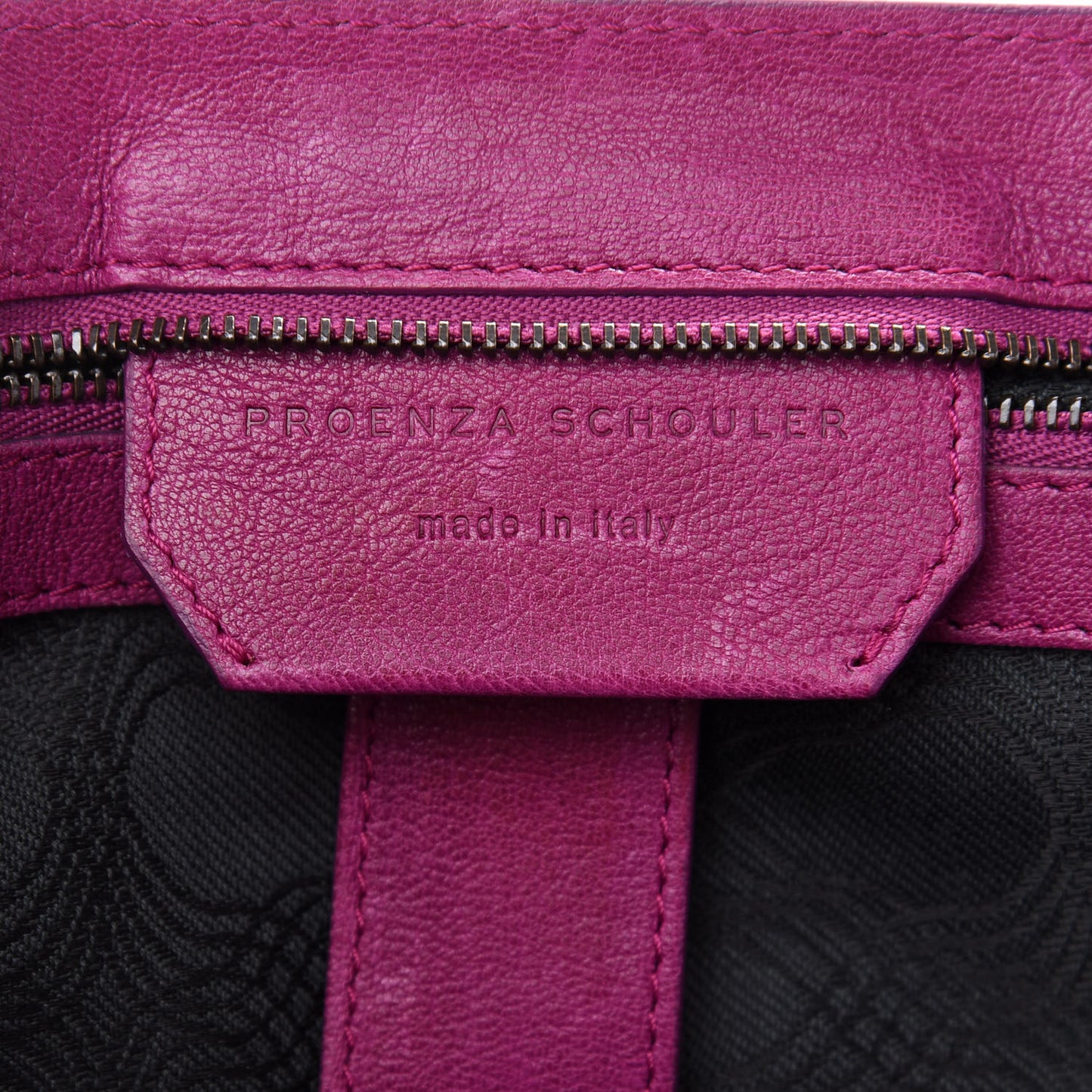 Lambskin Medium PS1 Satchel Raspberry