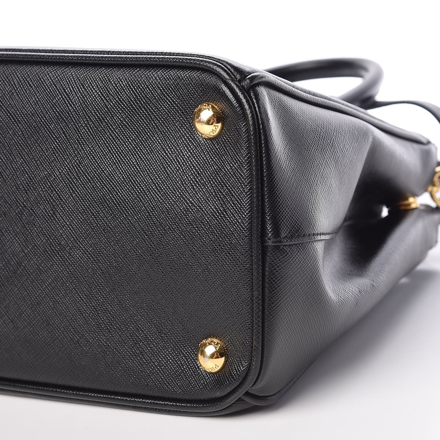 Prada Saffiano Small Galleria Double Zip Tote Black 14 of 14