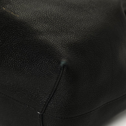 Mansur Gavriel Tumbled Calfskin Bucket Bag Black 12 of 14