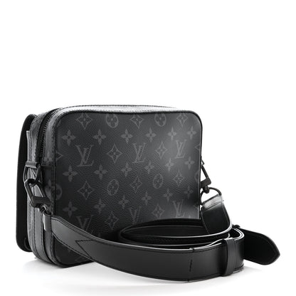 Louis Vuitton Monogram Eclipse Steamer Messenger 3 of 11