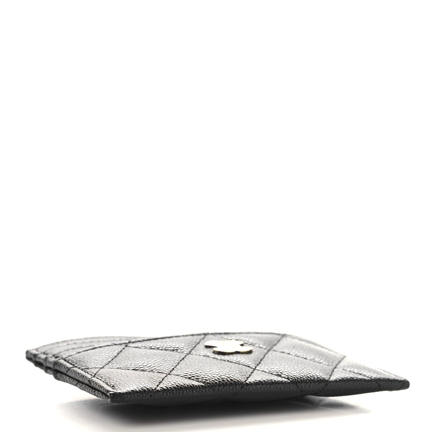 Chanel Caviar Quilted Business Card Holder Black 4 of 9