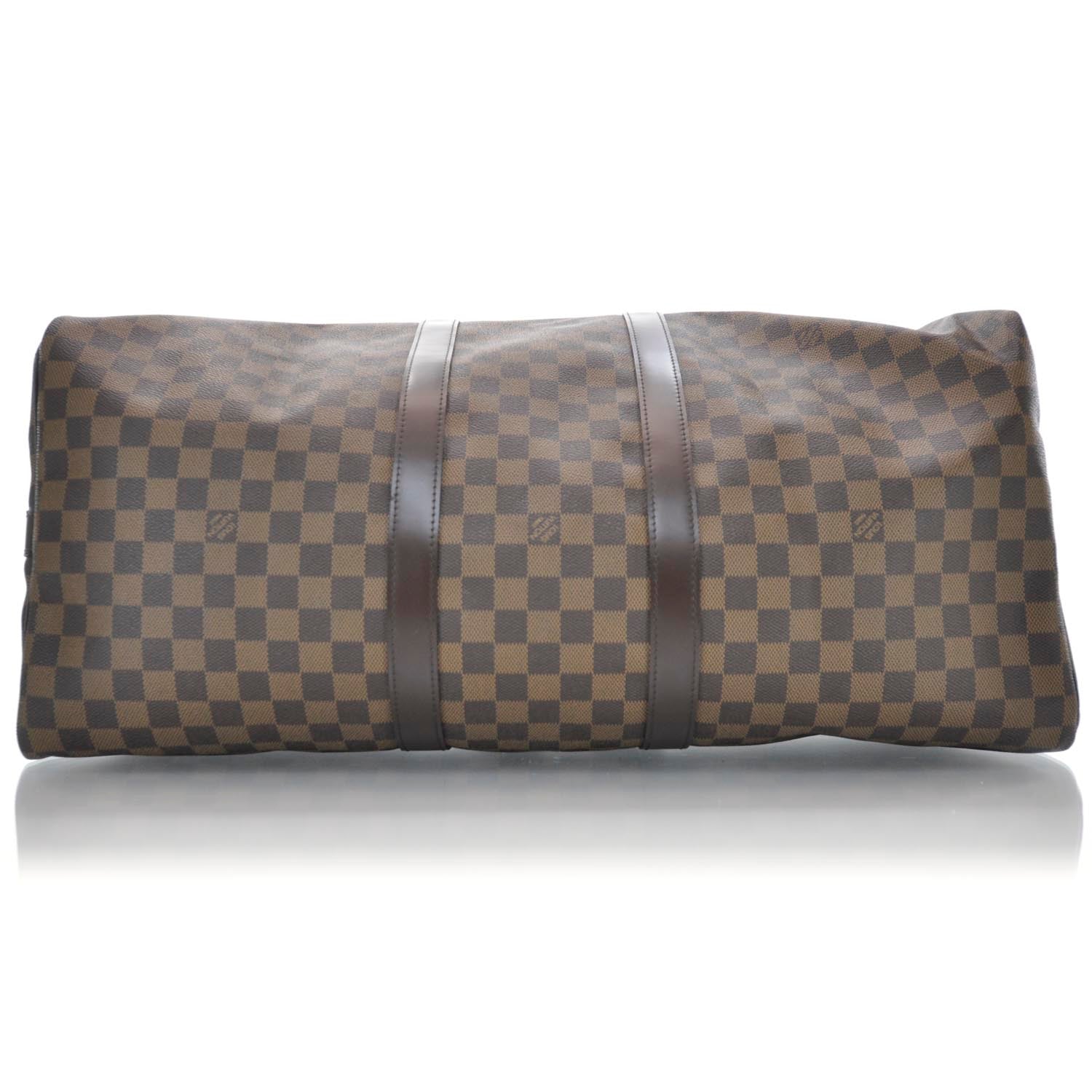 Louis Vuitton Damier Ebene Keepall BandouliÃ¨re 55 6 of 10