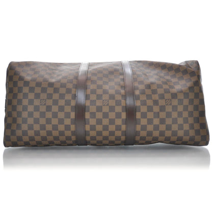 Louis Vuitton Damier Ebene Keepall BandouliÃ¨re 55 6 of 10